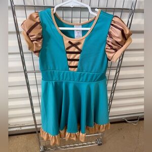 Little Adventures Girls Merida Twirl Dress - Size 4 - Like New!!